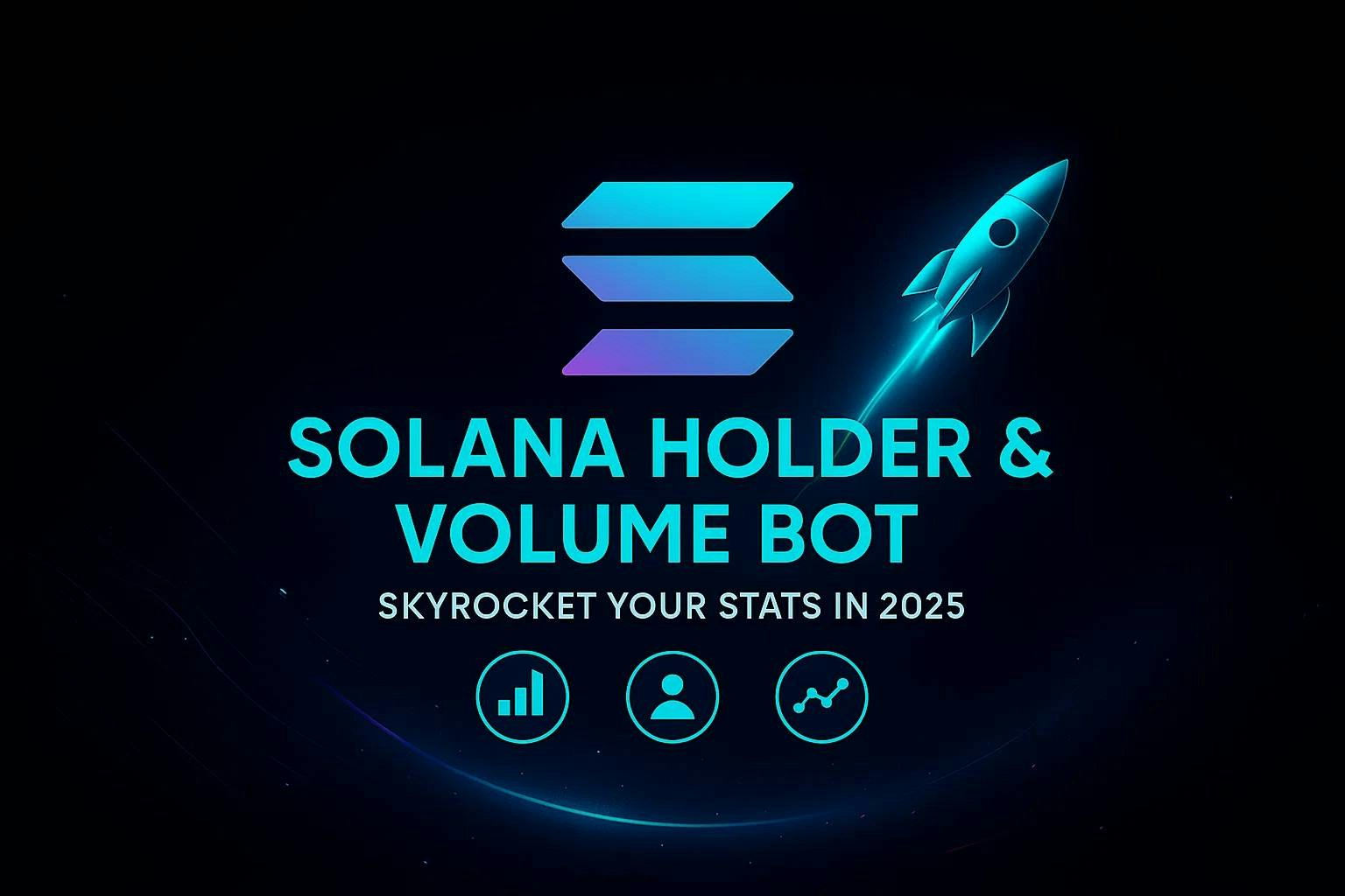 Solana Volume Bot - Main product screenshot demonstrating key features and user interface