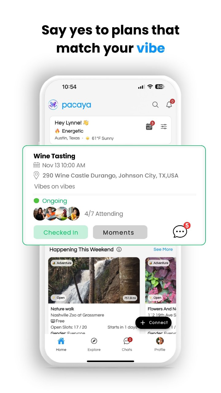 Pacaya App gallery image