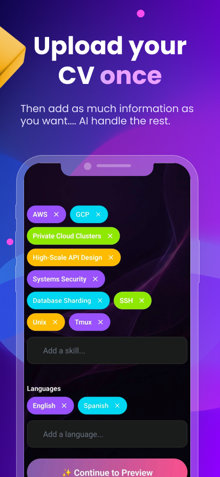 Prism CV gallery image