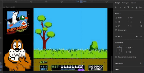 Duck Hunt - Interactive Figma - Mini -spel op Figma - Duck Hunt media 2