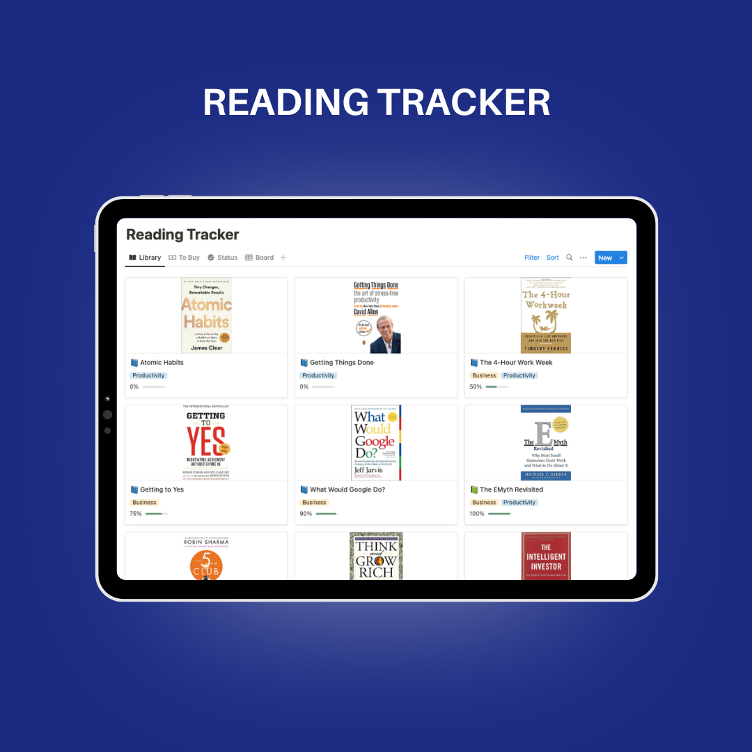 Begriff Reading Tracker