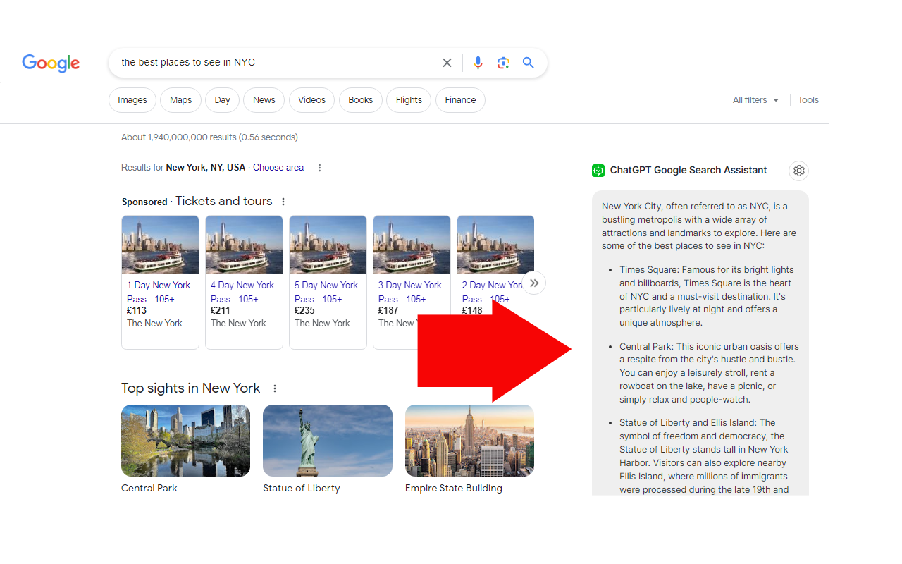 ChatGpt Google Search Assistant media 1