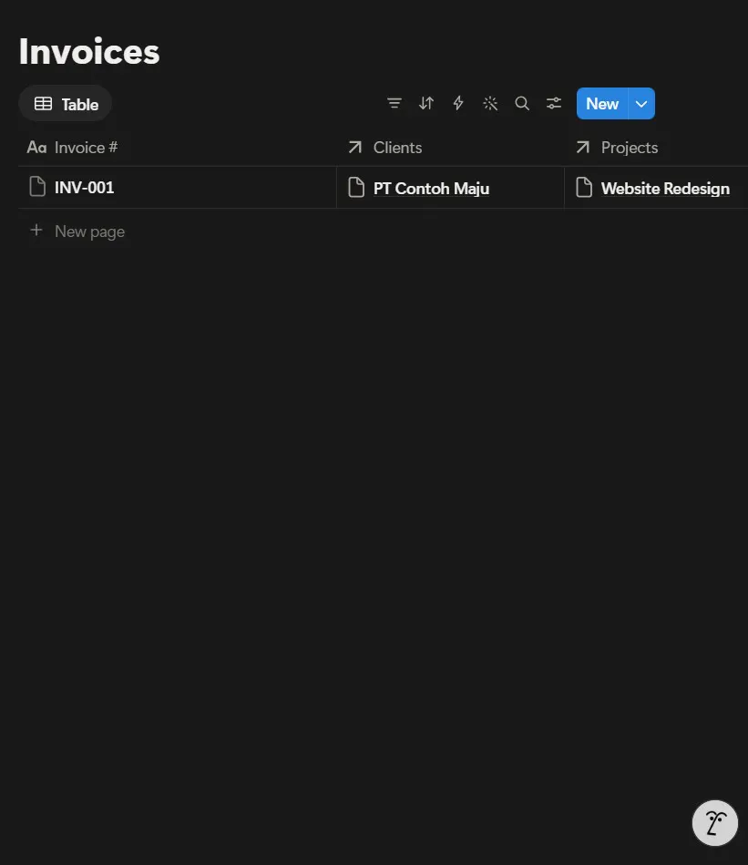 Freelance Client Management System gallery image