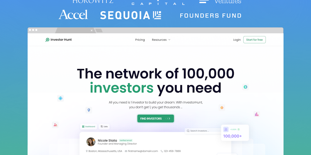 Investor Hunt 2.0 Image