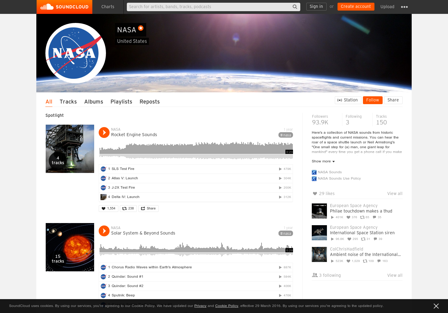 NASA Sounds