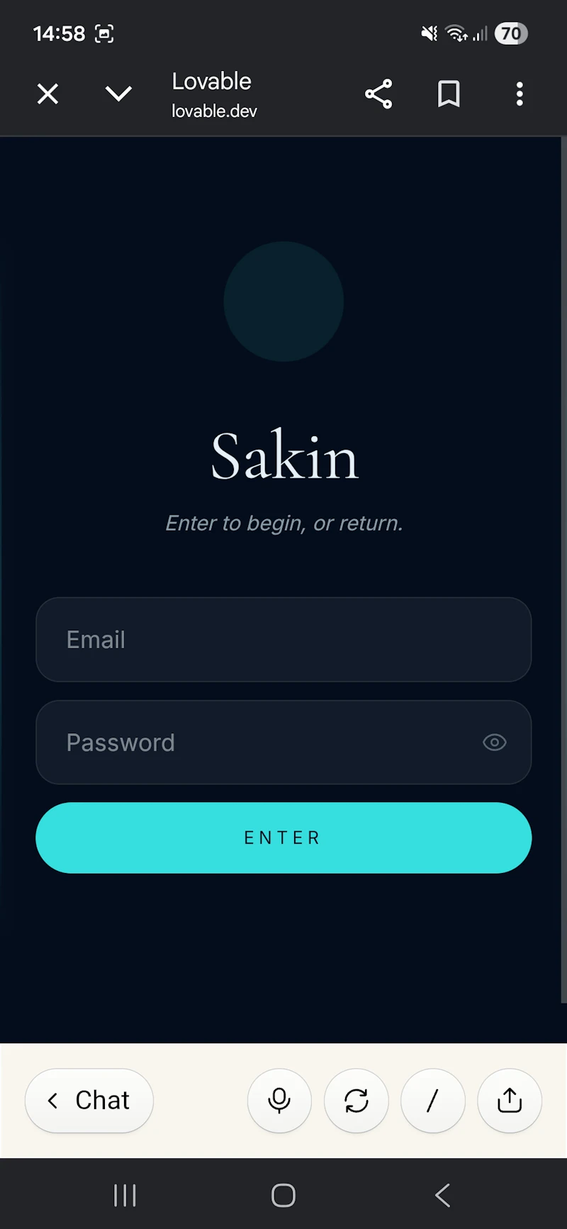 Sakin — A quiet space for presence screenshot 5