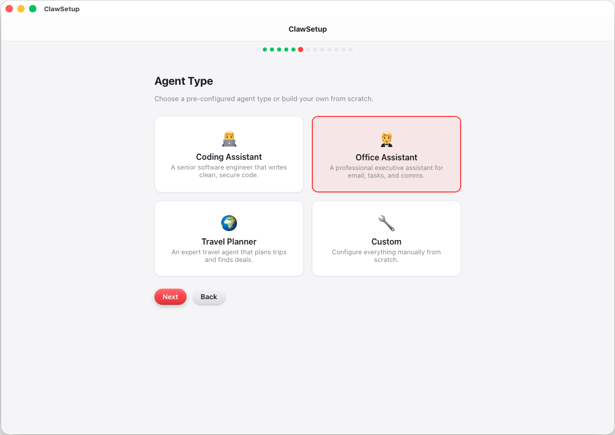 ClawSetup gallery image