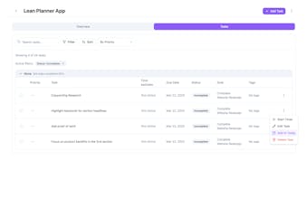 Lean Planner gallery image