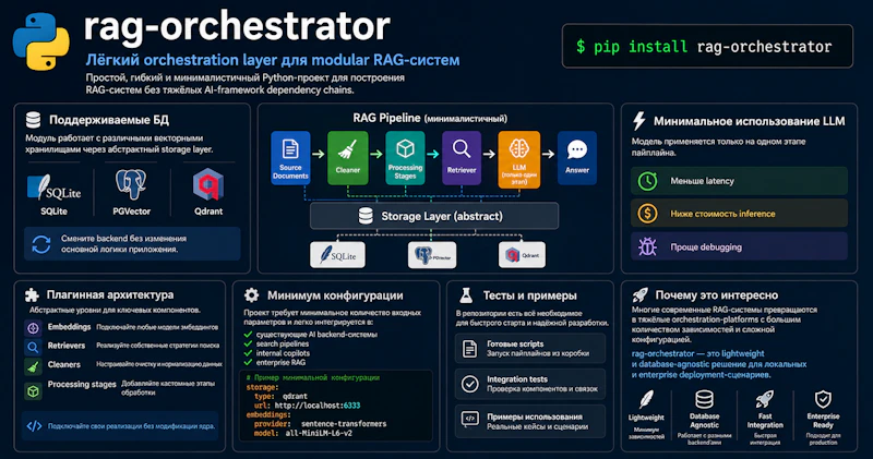 RagOrchestrator screenshot 1