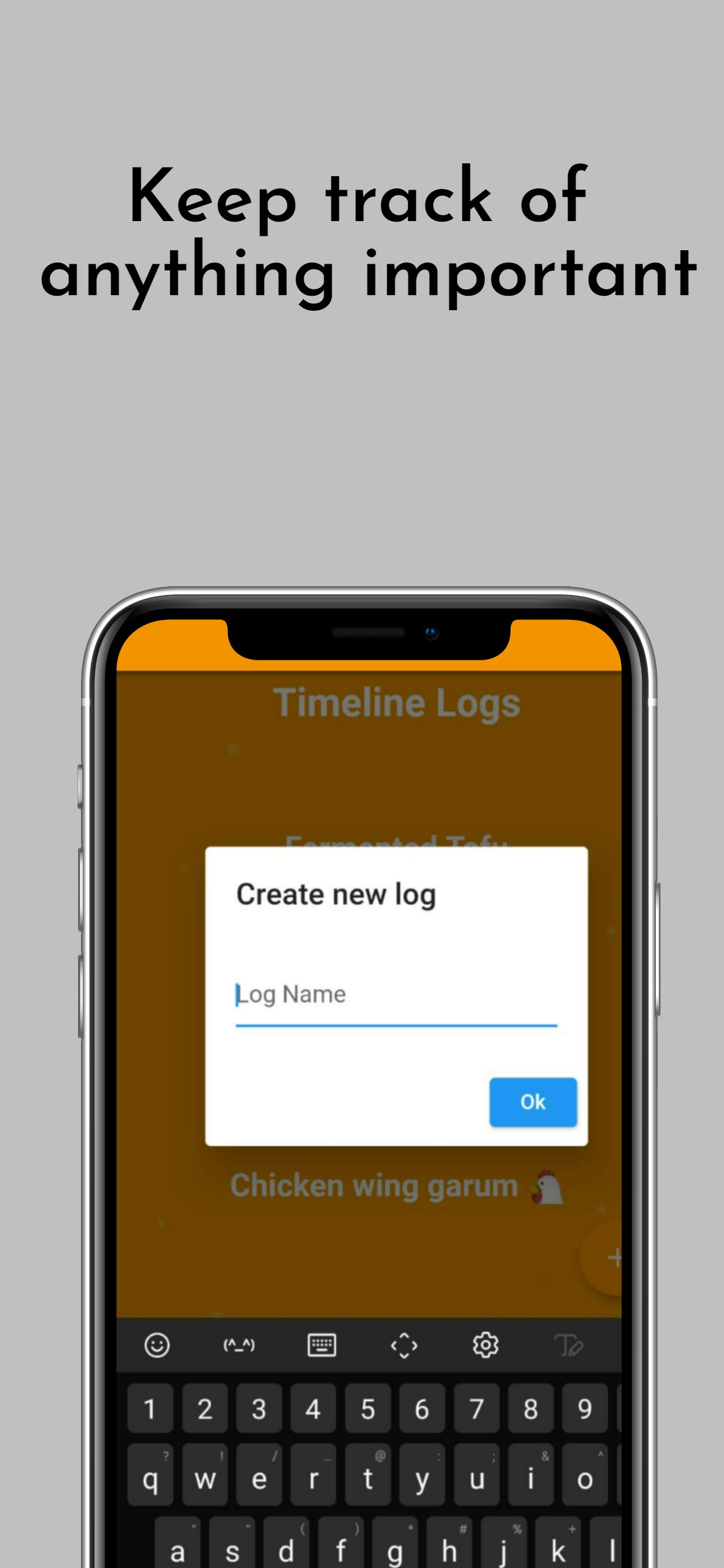 Timeline Logs gallery image