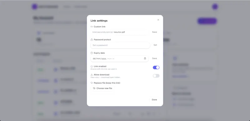 Link in Seconds screenshot 7