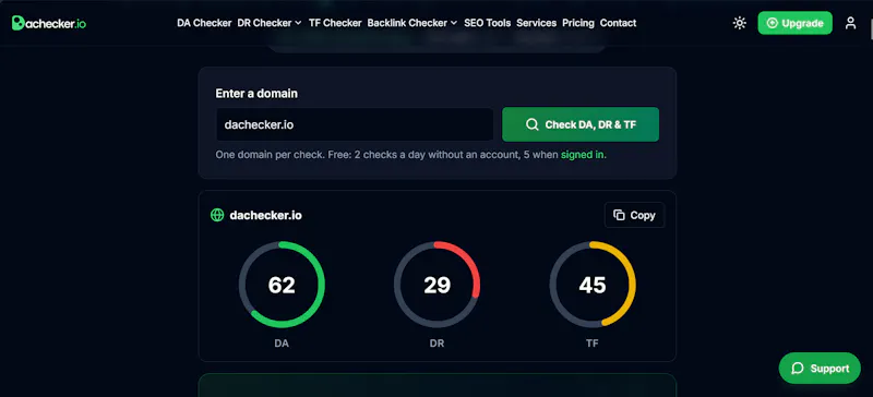 dachecker.io screenshot 5