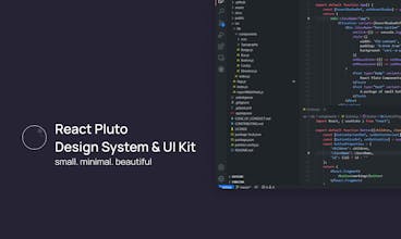 React Pluto Components gallery image