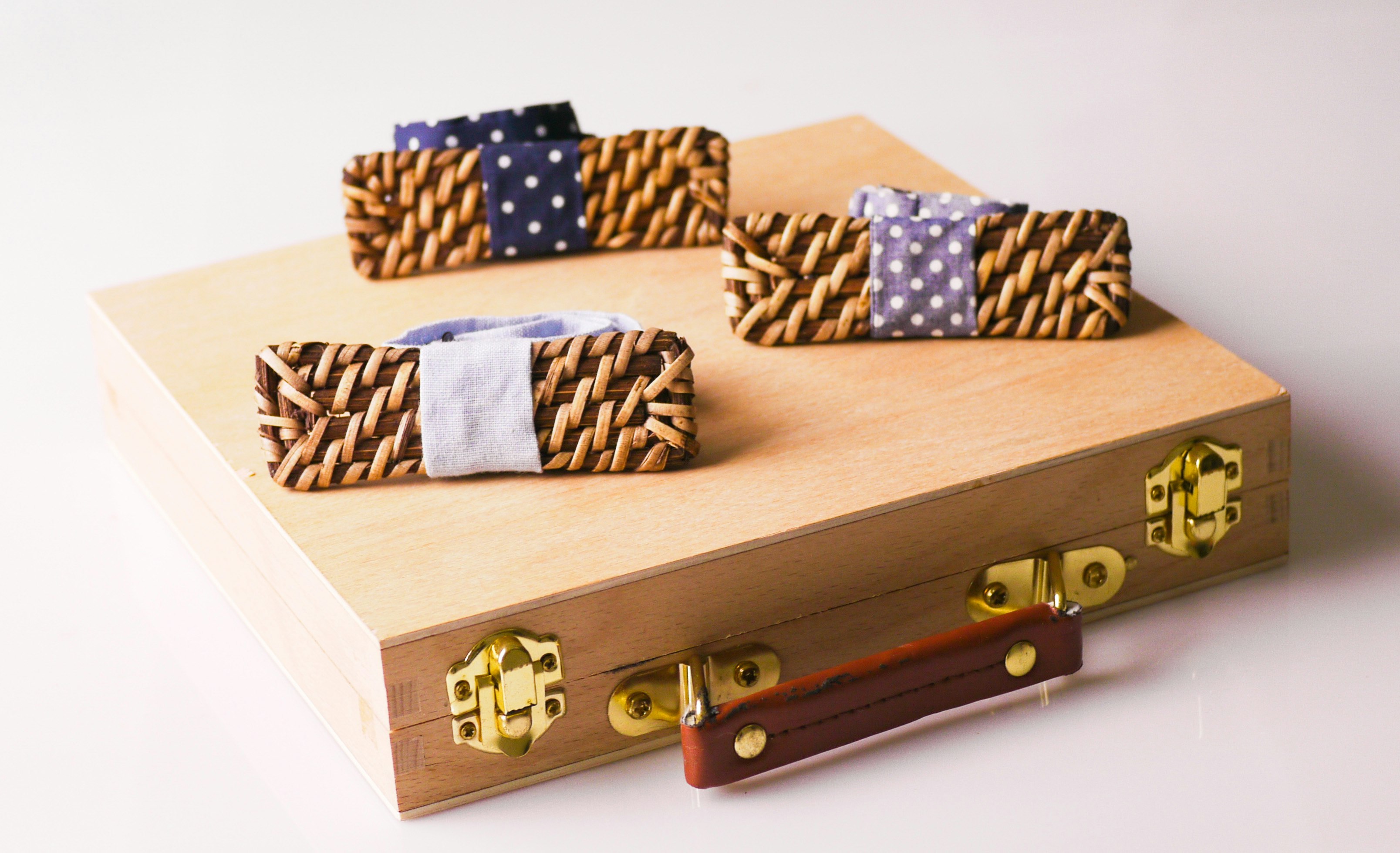 The Rattan Bow Tie gallery image
