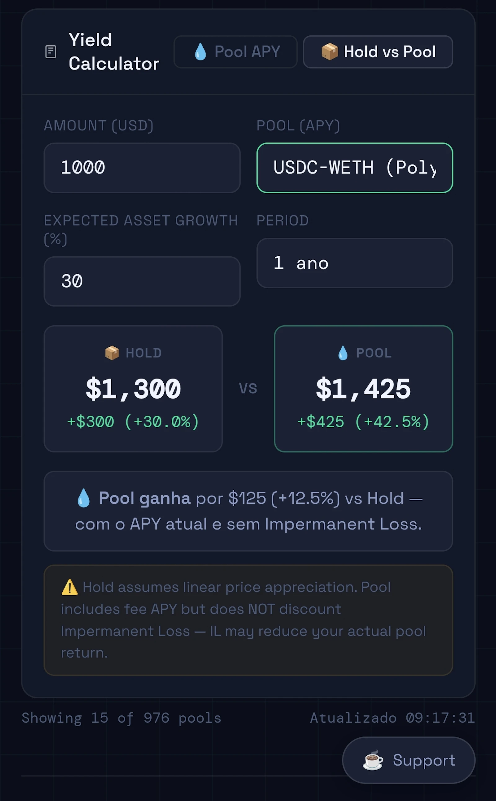 PoolFi — DeFi APY Tracker screenshot 3