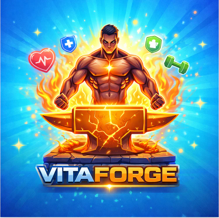 VitaForge — Elite Men's Health Platform