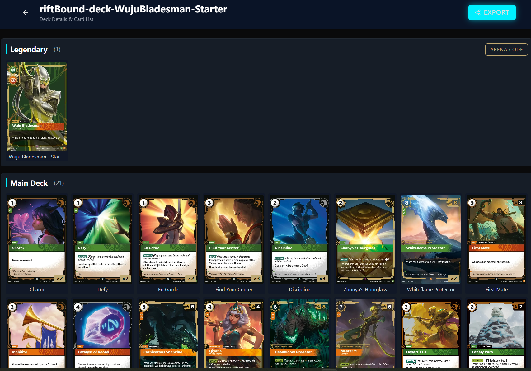 Riftbound Cards, Decks & Meta Tier List gallery image