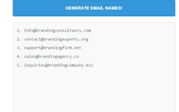 Email Name Generator For Business media 2