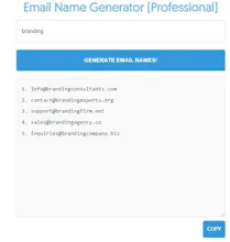 Email Name Generator For Business gallery image