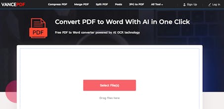VancePDF PDF to Word gallery image