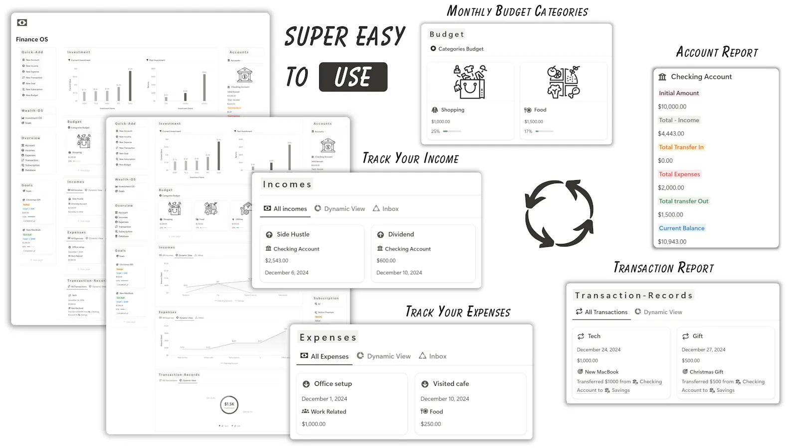 Minimal Finance Tracker screenshot 4
