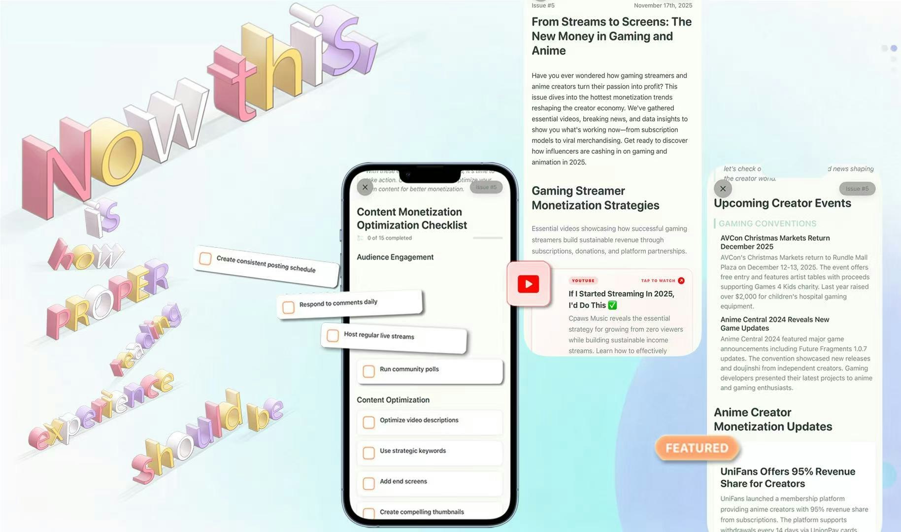 Myzine - Screenshot 2 showing product features and functionality