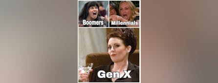 Poll option Better luck with Gen X and their fat wallets. image