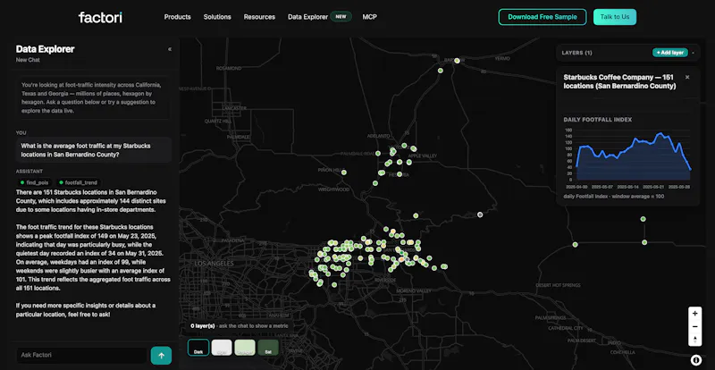 Factori - Data Explorer screenshot 2