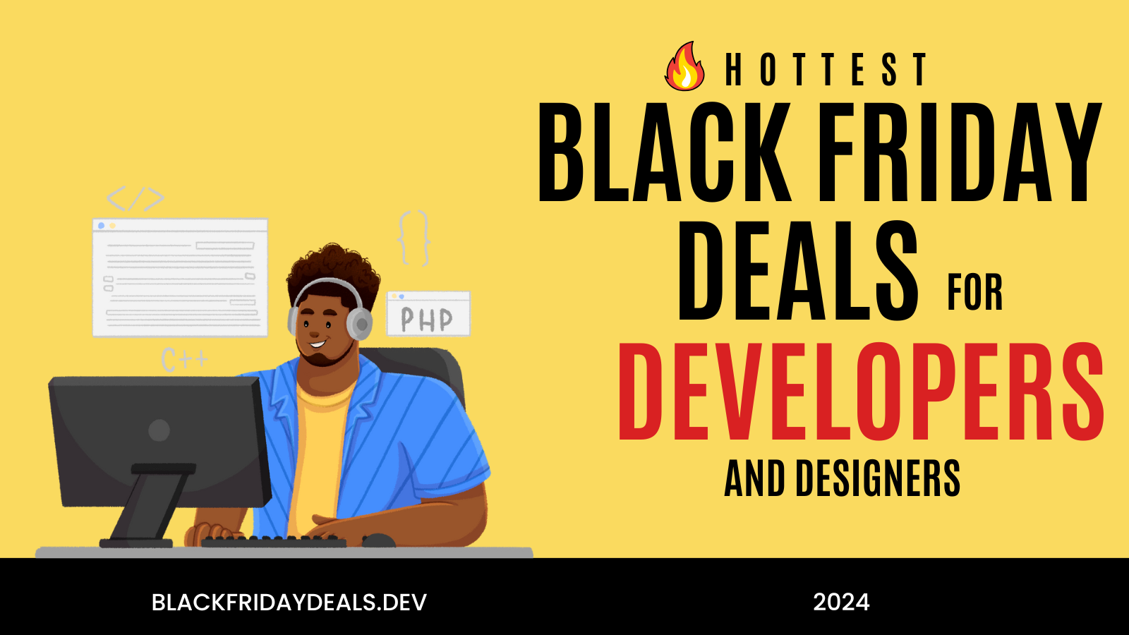 BlackFridayDeals.dev - ข้อเสนอ Black Friday ที่ร้อนแรงที่สุดสำหรับนักพัฒนาและนักออกแบบ 2024 media 1
