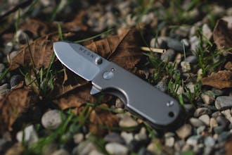 The WESN Titanium Micro Blade EDC Pocket Knife gallery image