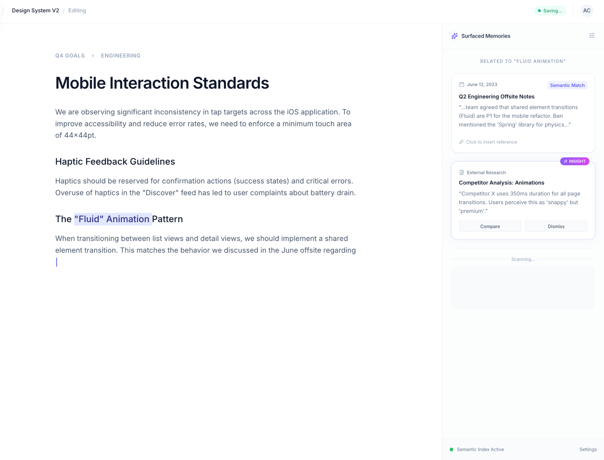 Supernotebook - Screenshot 4 showing product features and functionality