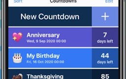 Countdown App & Widget for iOS media 1