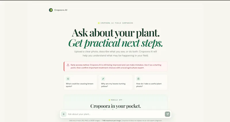 Cropoora screenshot 1