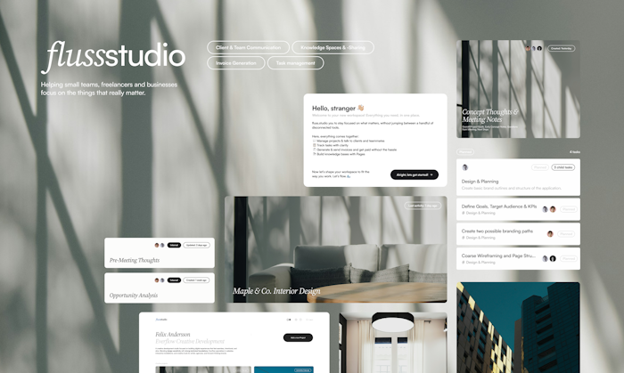 fluss.studio产品图