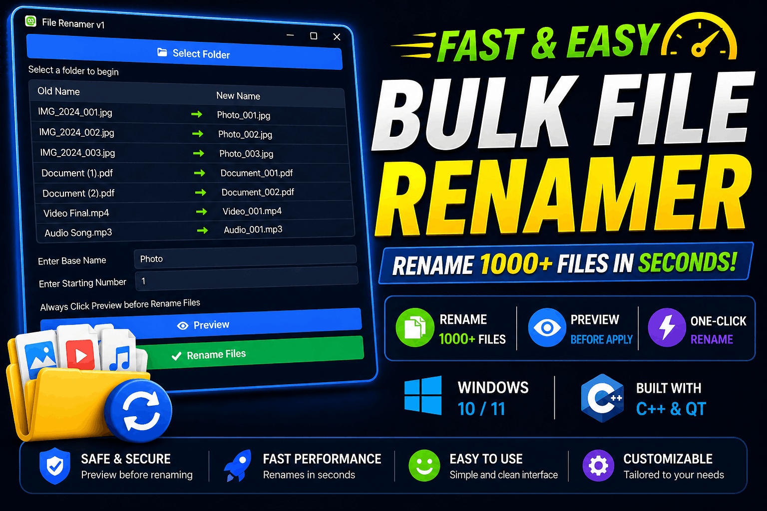 Bulk File Renamer