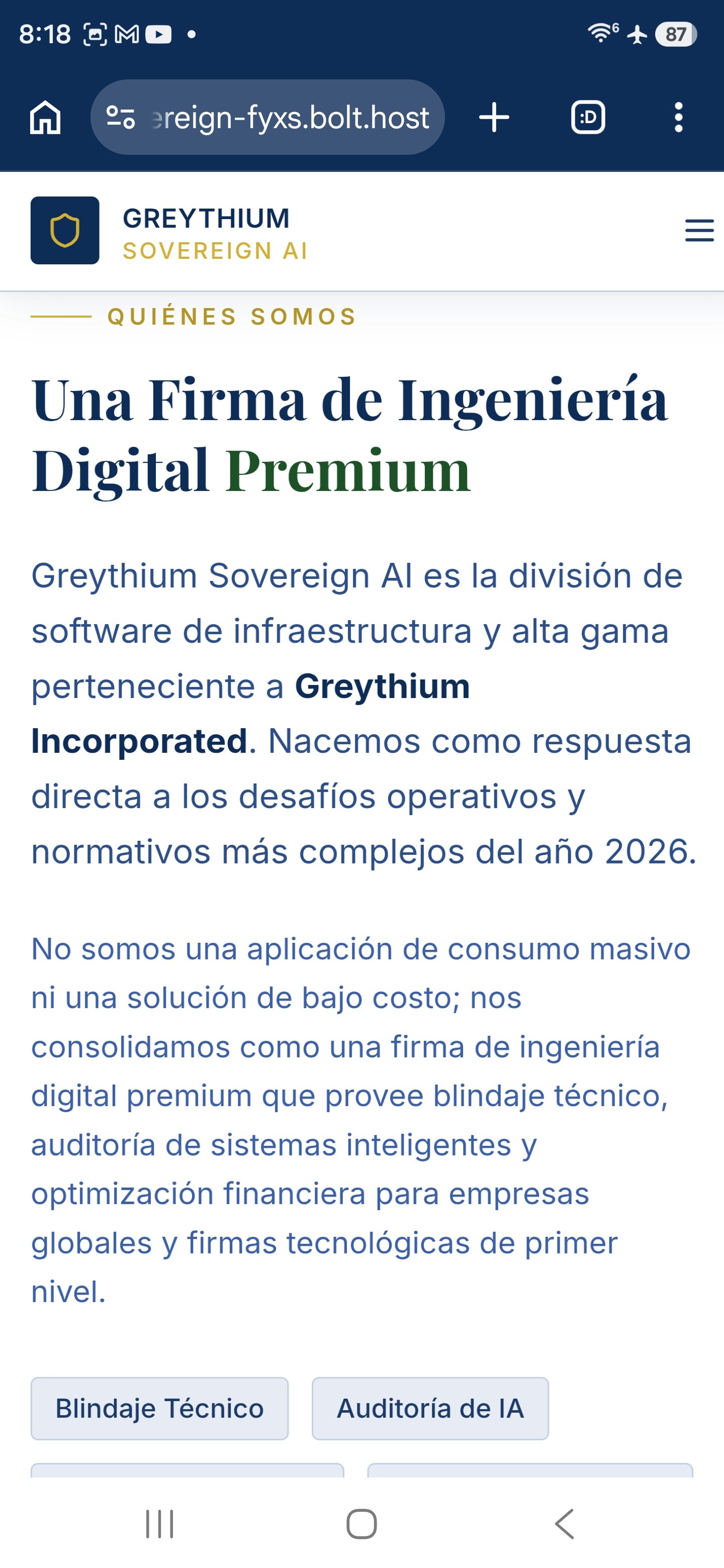 Greythium Sovereign AI gallery image