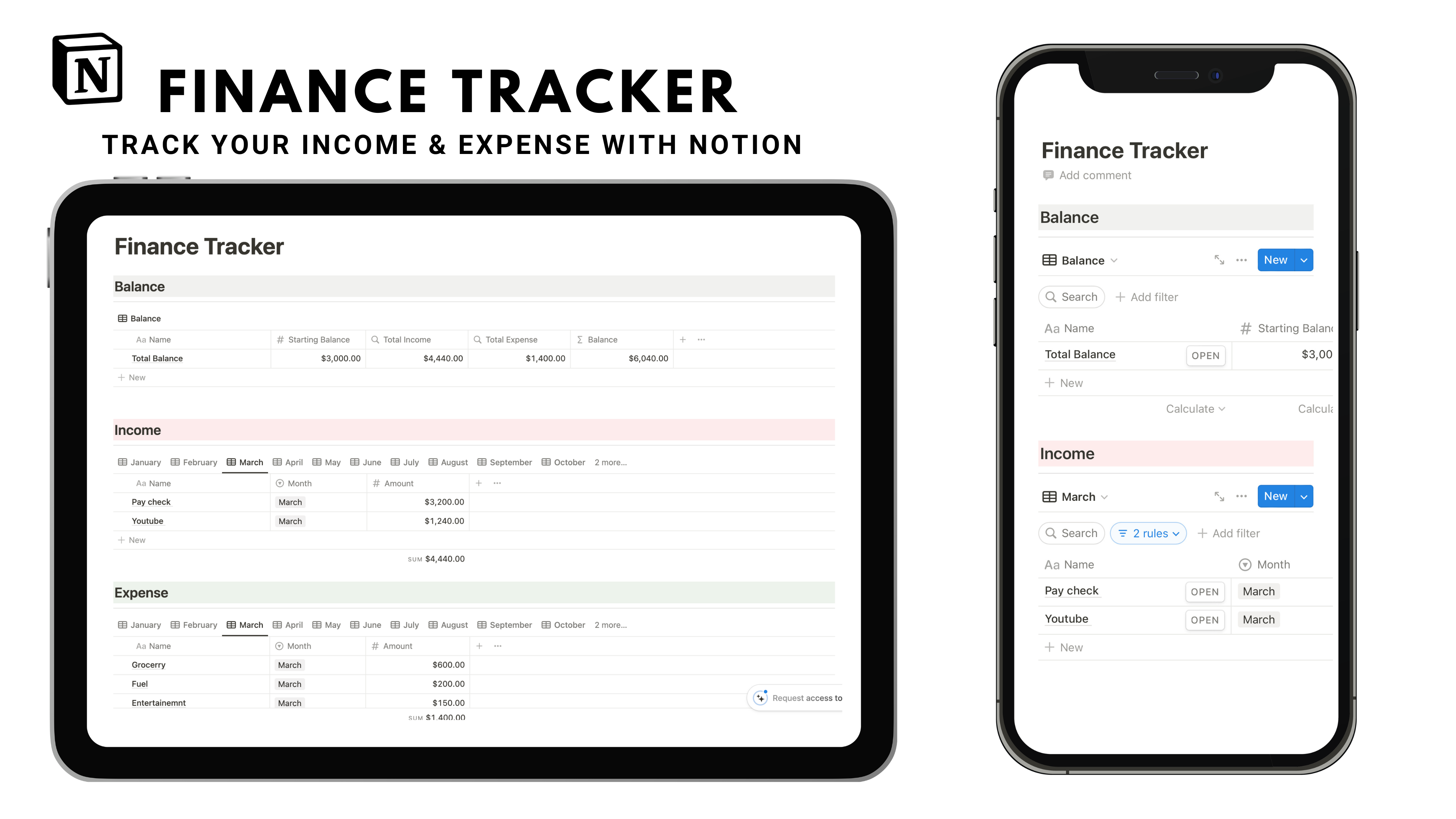 Finance Tracker  gallery image