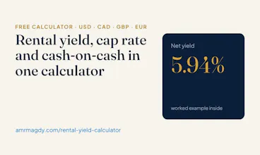Investor Deal Calculators by Amr Magdy gallery image