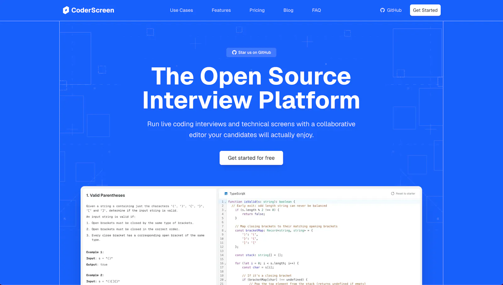 CoderScreen screenshot 1