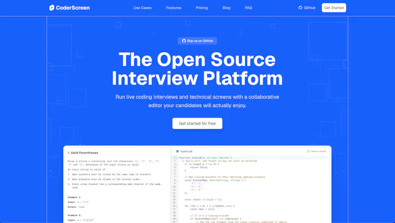 CoderScreen screenshot 1