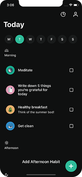 Lazy Bones - Routine Planner