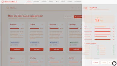 NameCrafter.ai gallery image