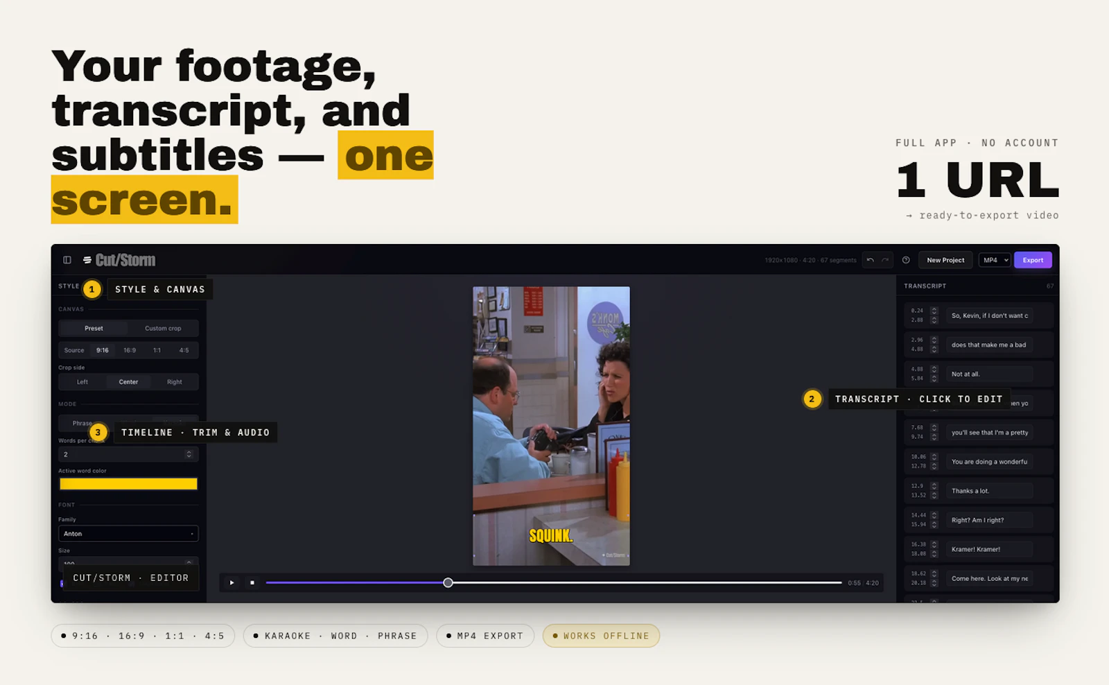 Cut/Storm screenshot 3