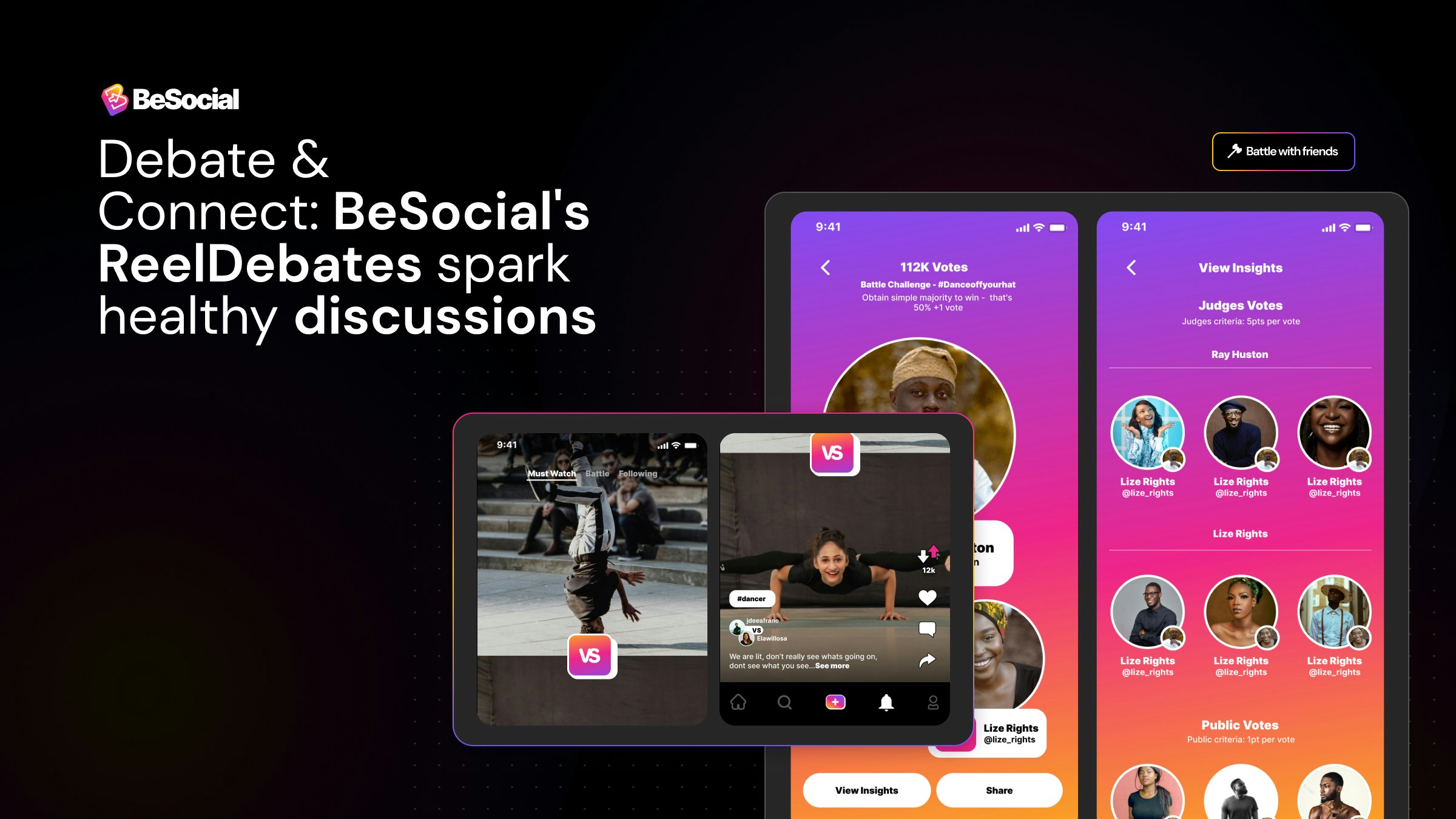 Mídia 5 de Besocial: monetização sem fim - Crie, descubra vídeos curtos e monetize