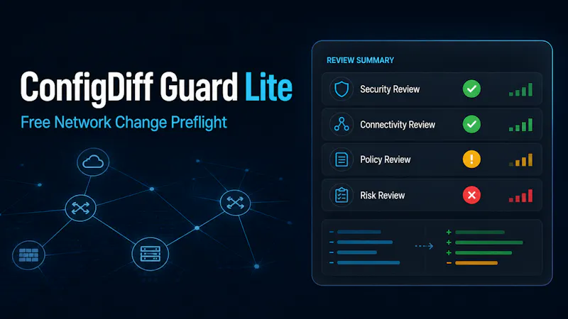 ConfigDiff Guard + Network Guardian screenshot 2