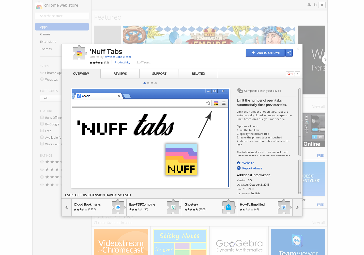 Nuff Tabs gallery image