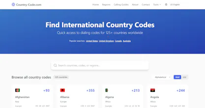 Country Code directory gallery image