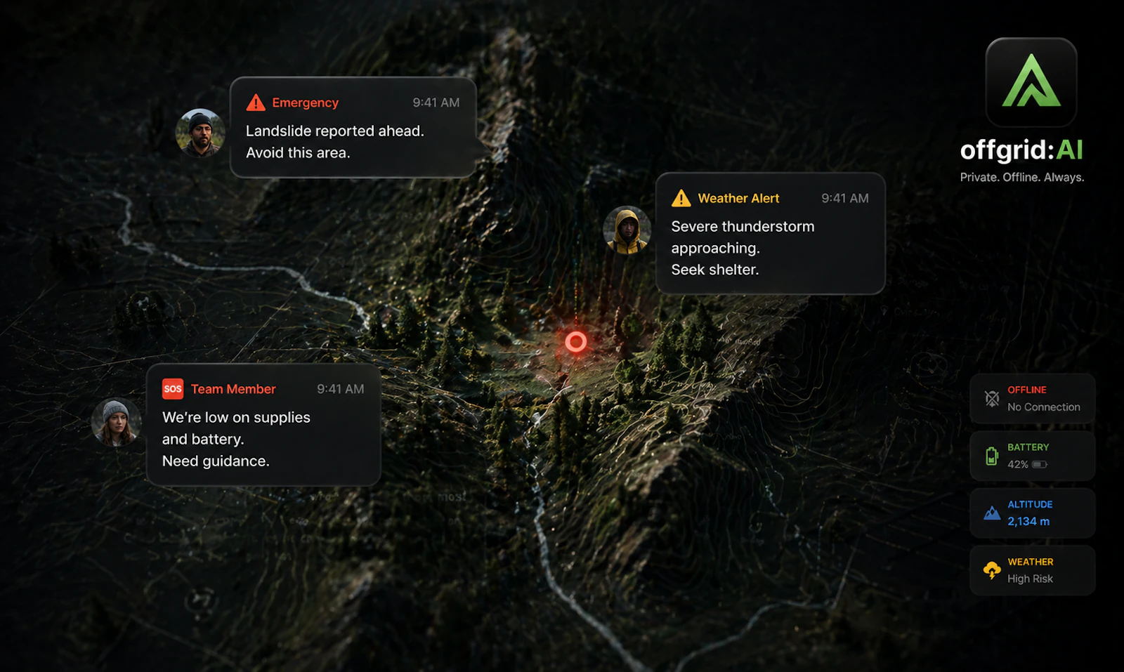 OffGrid: AI screenshot 2