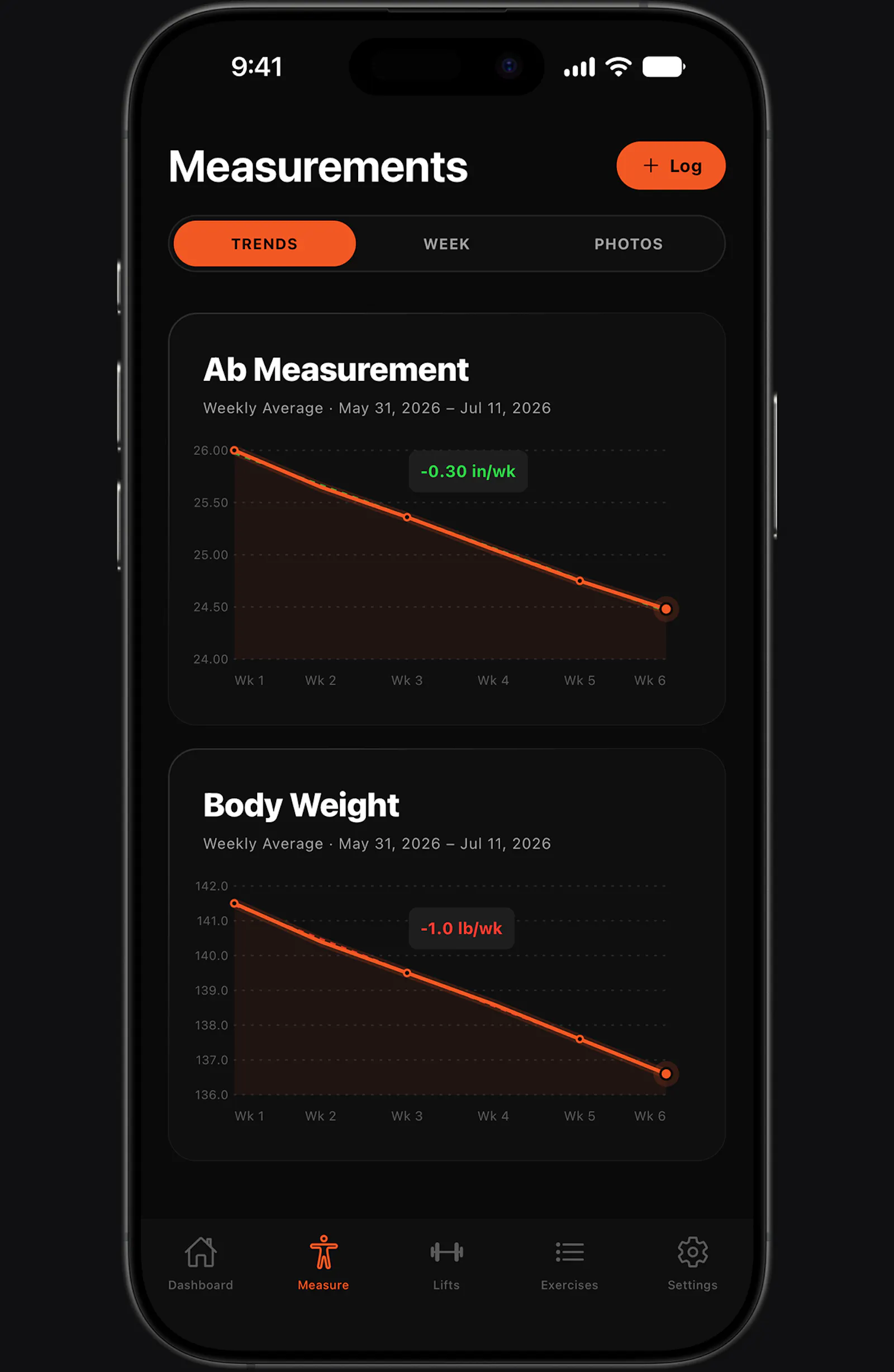 Taper: Muscle & Fat Tracker screenshot 8