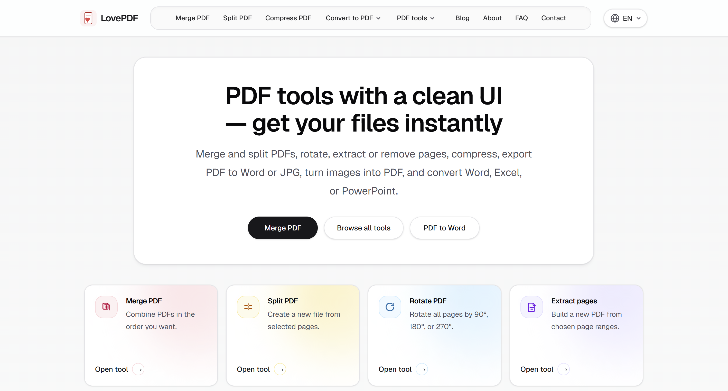 LovePDF gallery image